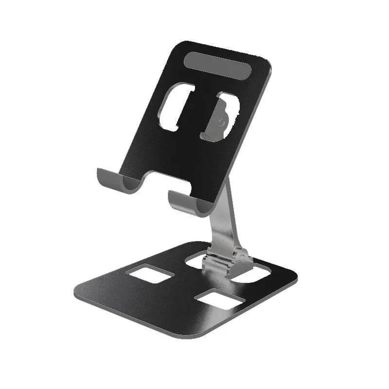 EMESA HOME Foldable Aluminum Phone & Tablet Stand, Universal Adjustable Desktop Holder Mount for Mobile Devices - EMESA HOME™