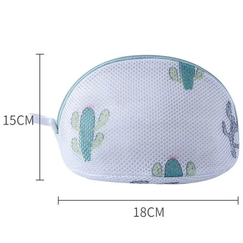 EMESA HOME Thicken Bra Washing Bag for Women – Cute Print Protective Laundry Bag for Bras Underwear Panties - Emesa Home