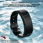EMESA HOME Vibrating Alarm Watch – Silent Vibration Wristband with LED Time Display, Step Counter & USB Charging for Men & Women