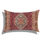 EMESA HOME Moroccan Geometric Short Plush Rectangular Cushion Cover
