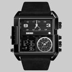 EMESA HOME Men Sports Watch – Quartz Movement 3 Time Military Style Digital Wristwatch - EMESA HOME™