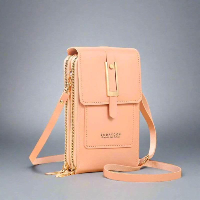 EMESA HOME Touch Screen Cell Phone Bag – Soft Leather Wallet, Hand Purse, Crossbody for Women, Small Handbag, Affordable - EMESA HOME™