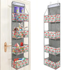 EMESA HOME Over-the-Door Hanging Organizer – 4/6 Layer Storage for Cosmetics, Nursery, Bathroom, Closet, Bedroom & Dorm - EMESA HOME™