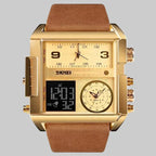 EMESA HOME Men Sports Watch – Quartz Movement 3 Time Military Style Digital Wristwatch - EMESA HOME™