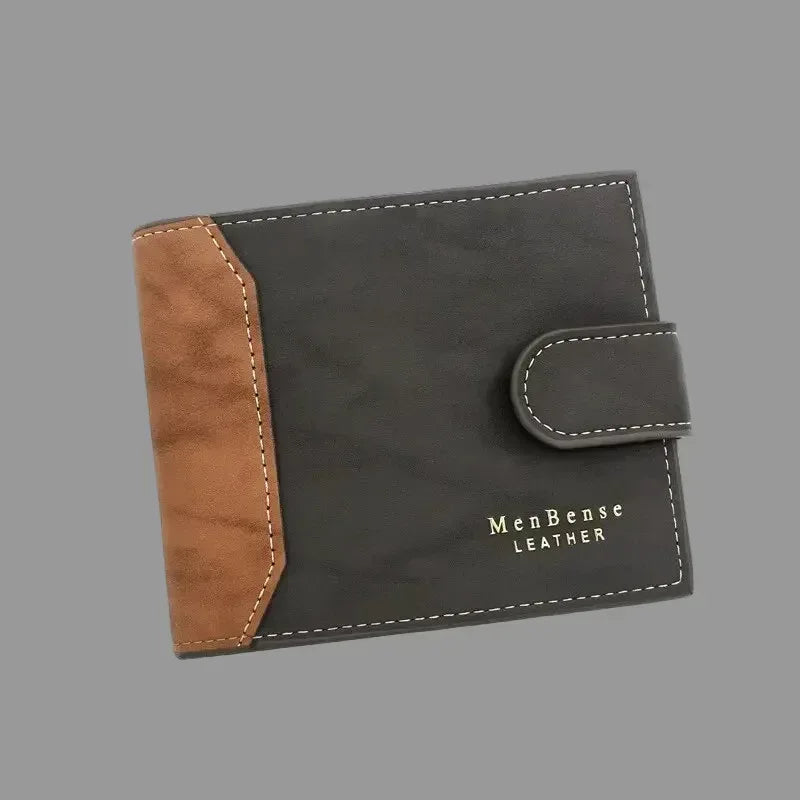 EMESA HOME Men’s PU Leather Wallet – Business Card Holder Short Purse Credit Card Money Bag - EMESA HOME™