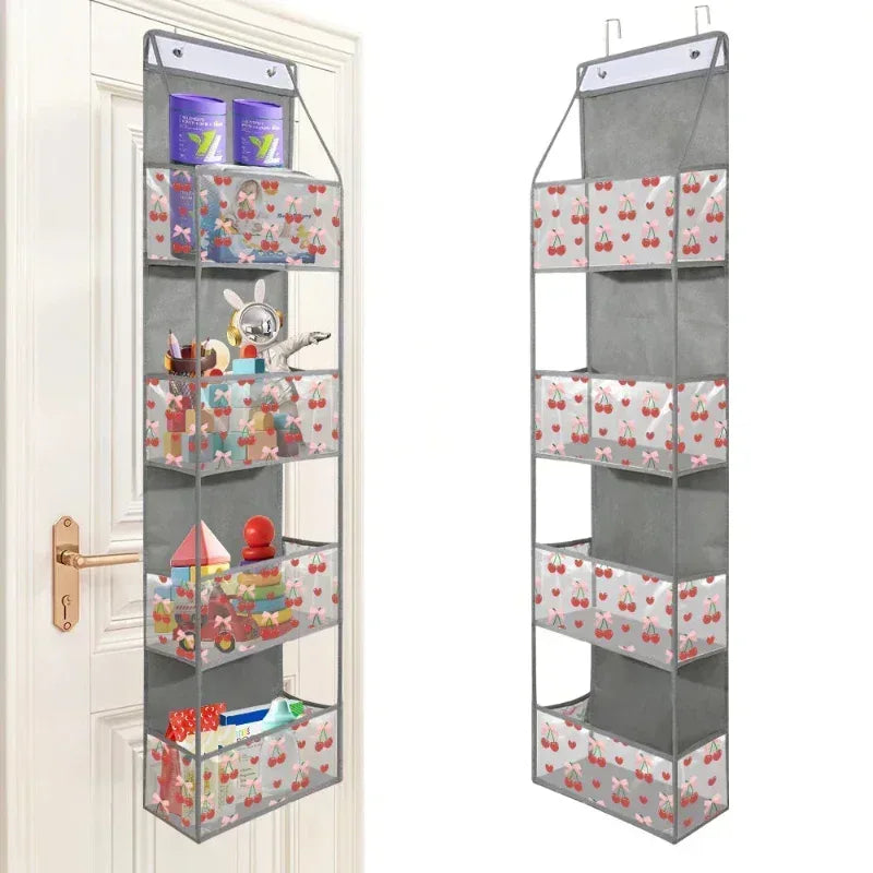 EMESA HOME Over-the-Door Hanging Organizer – 4/6 Layer Storage for Cosmetics, Nursery, Bathroom, Closet, Bedroom & Dorm - EMESA HOME™