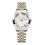 EMESA HOME Luxury Ladies Wristwatch, Luminous Waterproof Quartz Date & Week Display, Stainless Steel Women's Dress Watch with Box - EMESA HOME™