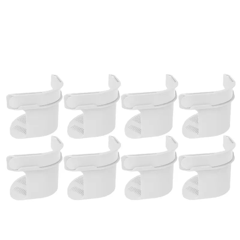 EMESA HOME Invisible Bed Sheet & Quilt Cover Fastener Clips – Non-Slip, Hidden Holders for Bed Sheets & Covers white- 8pcs