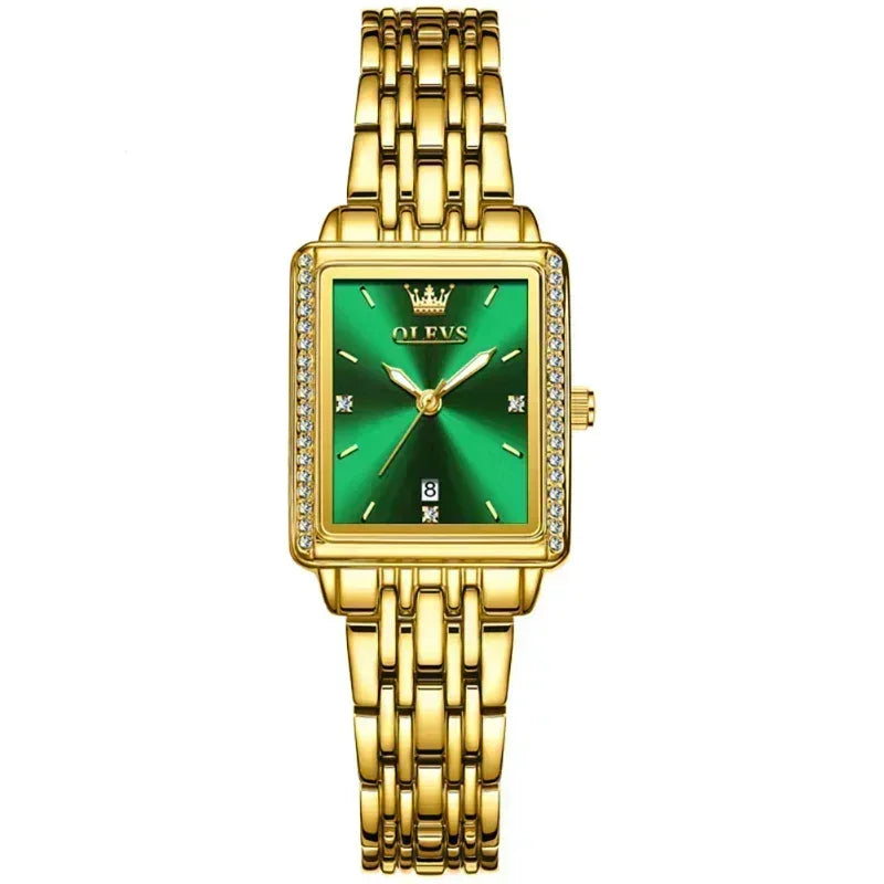 EMESA HOME Elegant Quartz Women’s Wristwatch – Luxury Waterproof Luminous Date Watch - EMESA HOME™