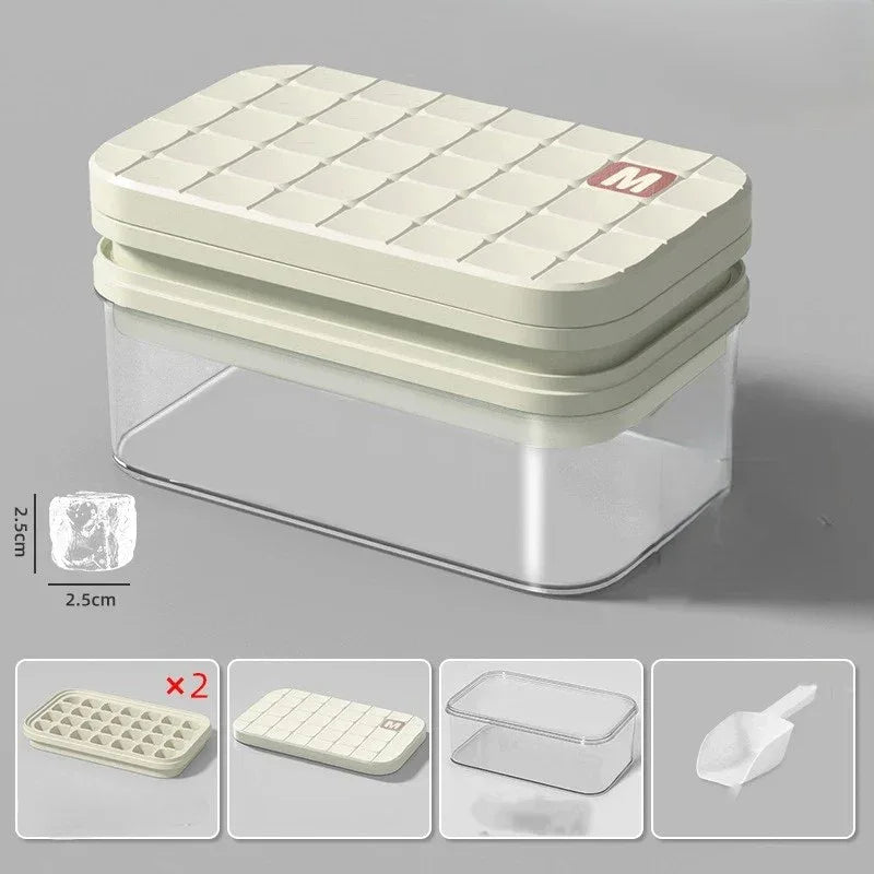Rectangular food storage container with lid on a gray background