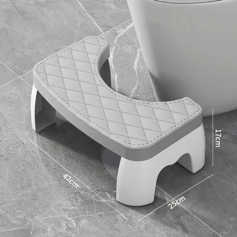 EMESA HOME Seasonal Universal Toilet Footstool Household Bathroom Anti Slip Foot Pedals Toilet Squat Stool Removable Toilet Seat Stool