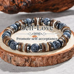 EMESA HOME Natural Gemstone Beaded Bracelet – Spiritual-Inspired Crystal Jewelry for Women & Men