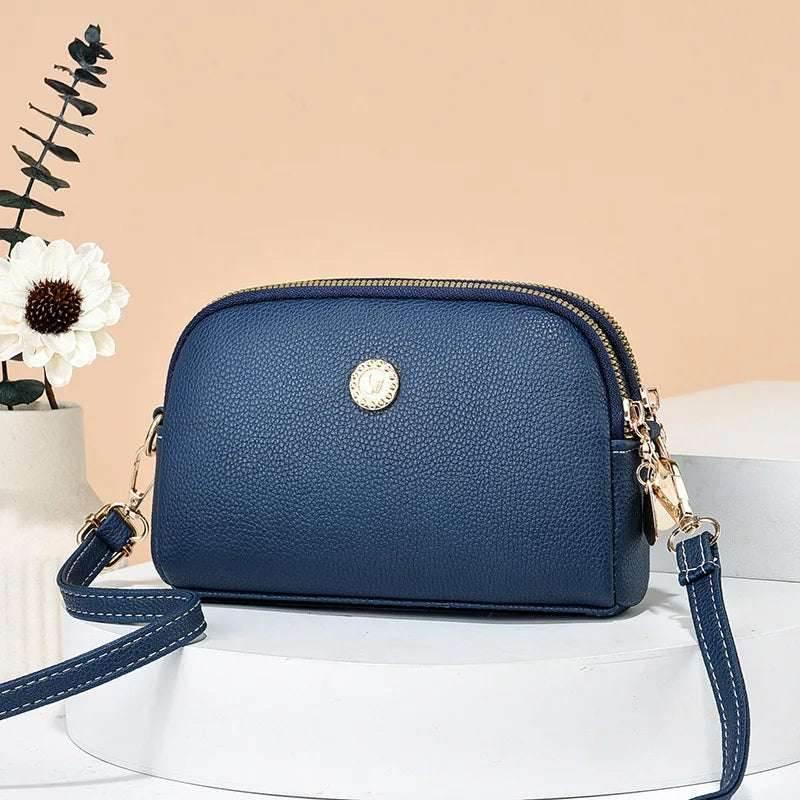 EMESA HOME Vintage Patchwork PU Leather Shoulder Bag – Fashion Hobo Shell Tote, Large Casual Handbag for Women - EMESA HOME™