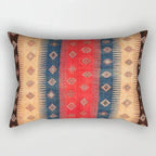 EMESA HOME Moroccan Geometric Short Plush Rectangular Cushion Cover
