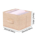 EMESA HOME Cotton Linen Hanging Storage Bag - Collapsible Drawer-Style Wardrobe Organizer for Clothes - EMESA HOME™