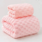 EMESA HOME Bamboo Charcoal Coral Velvet Bath Towel – Thickened, Super Absorbent & Quick-Drying for Bathroom Use - EMESA HOME™