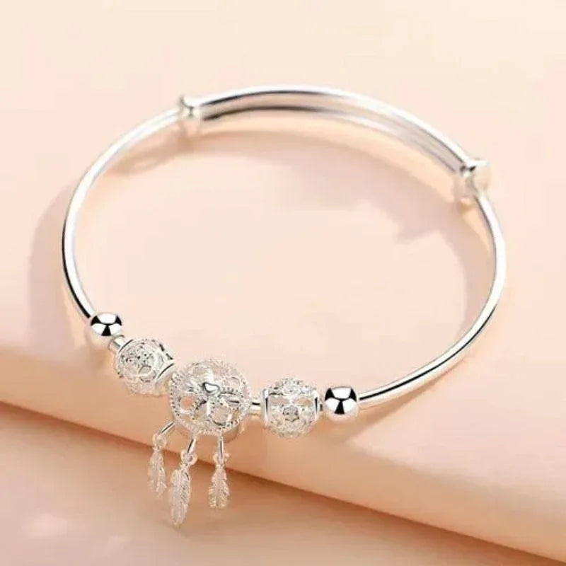 EMESA HOME High Quality 925 Sterling Silver Bracelet Chain for Women, Multiple Styles, Fashion Wedding Party Jewelry Gift - EMESA HOME™
