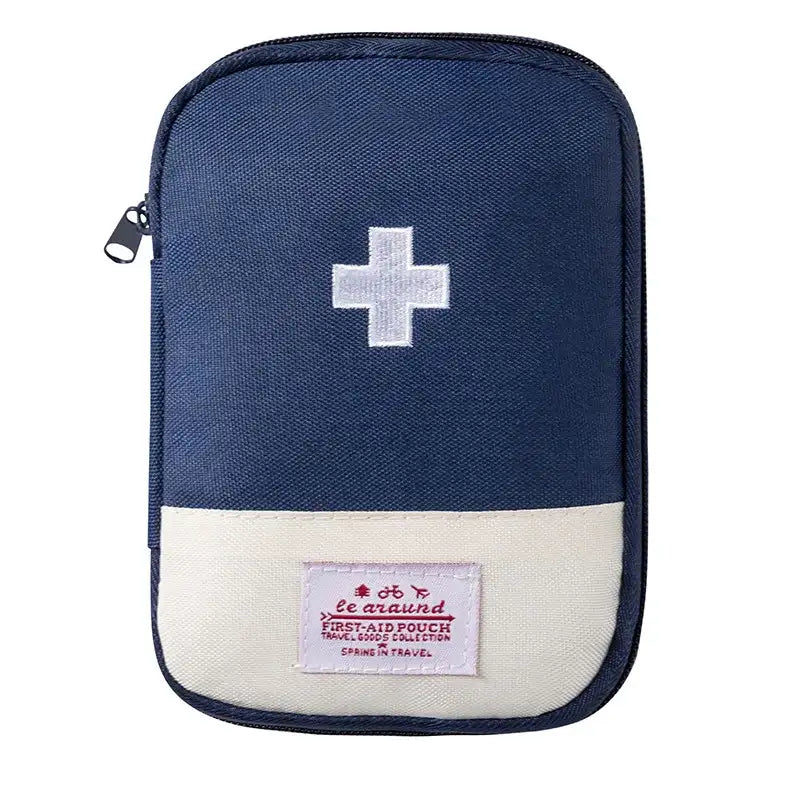 EMESA HOME Portable Medicine Pouch – Travel First Aid Kit & Household Medical Storage Organizer