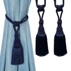 EMESA HOME Handmade Curtain Tiebacks Elegant Rope Tassel Holdbacks for Drapes and Room Décor Accessories - EMESA HOME™