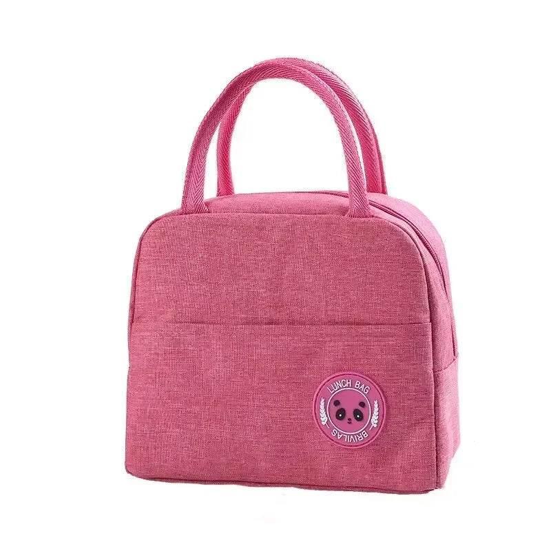 EMESA HOME Insulated Lunch Bag – Portable Bento Meal Pack with Aluminum Foil Lining, Reusable Handbag Cooler for Work, School & Travel - EMESA HOME™