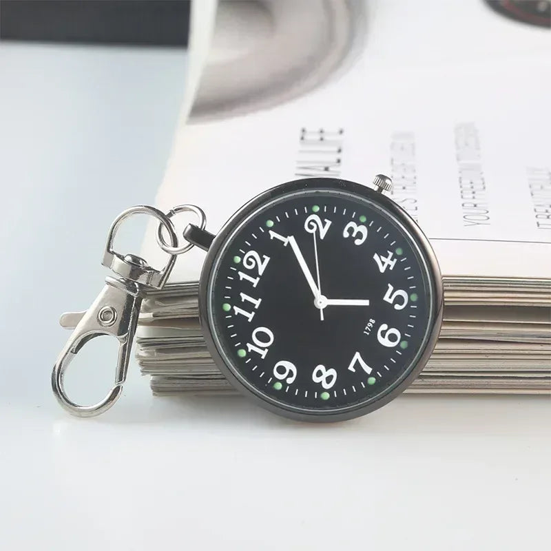 EMESA HOME Exquisite Quartz Pocket Watch Keychain – Nurse Student Chest Pendant Watch for Gift - EMESA HOME™