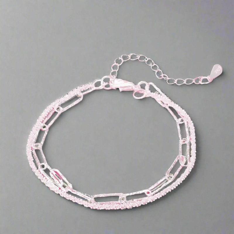 EMESA HOME 925 Sterling Silver Chain Solid Bracelet for Women& Men's Charm Party Gift Wedding Fashion Jewelry - EMESA HOME™