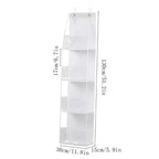 EMESA HOME Over-the-Door Hanging Organizer – 4/6 Layer Storage for Cosmetics, Nursery, Bathroom, Closet, Bedroom & Dorm - EMESA HOME™