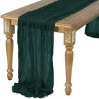 EMESA HOME Gauze Table Runner – 90×300cm Rustic Boho Table Decor for Dining, Wedding, Party, or Decoration - EMESA HOME™