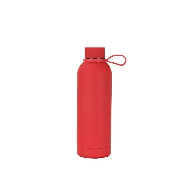 EMESA HOME Double Wall Stainless Steel Vacuum Bottle – Insulated Thermos Flask with Silicone Handle, Hot & Cold Travel Water Cup - EMESA HOME™
