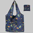 EMESA HOME Foldable Eco-Friendly Shopping Bag – Large Capacity Printed Tote for Travel and Grocery Use - EMESA HOME™