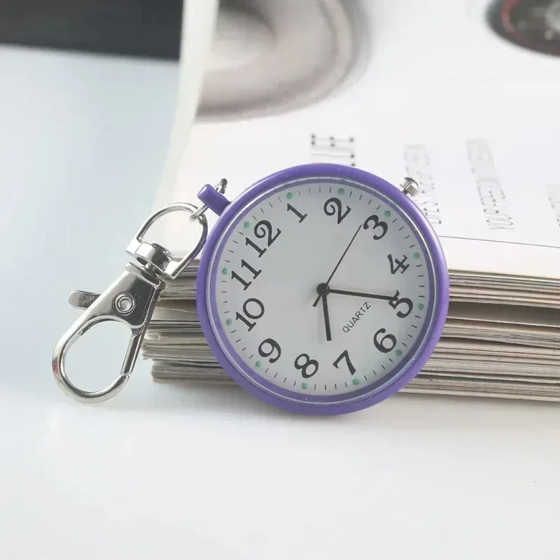 EMESA HOME Exquisite Quartz Pocket Watch Keychain – Nurse Student Chest Pendant Watch for Gift - EMESA HOME™
