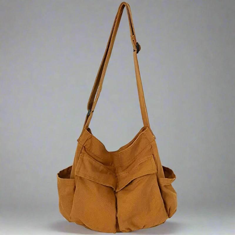 EMESA HOME Vintage Canvas Handbag Teen Shoulder Messenger Crossbody Tote Bag for Women - EMESA HOME™