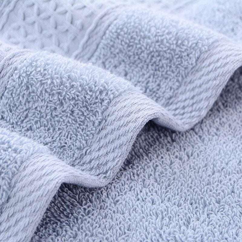 EMESA HOME-100% Cotton Face Towel - Absorbent, Pure Hand Wash, Hair Shower, Microfiber Towel, Bathroom, Family, Hotel