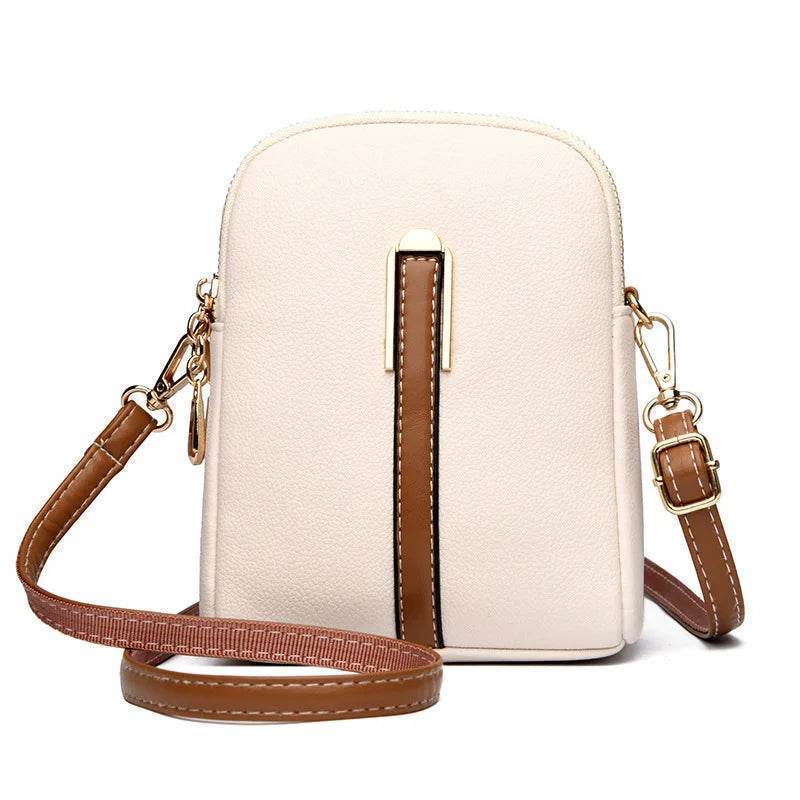 EMESA HOME Genuine Leather Luxury Handbag – Designer Women’s Cowhide Shoulder & Crossbody Bag, Elegant Messenger Purse - Emesa Home