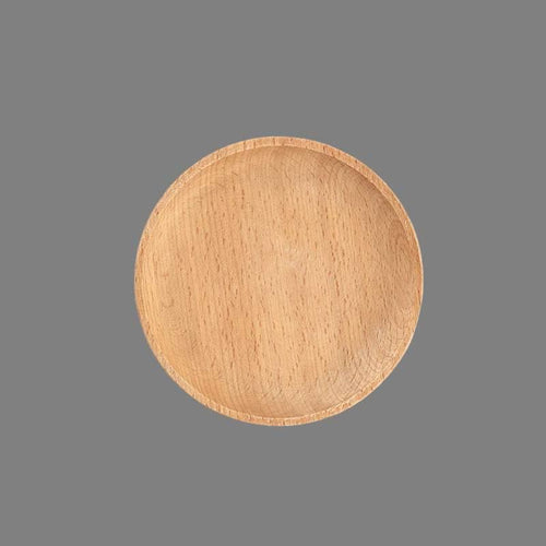 EMESA HOME Walnut Wooden Tray – Japanese Style Rectangular Solid Wood Plate for Cake, Bread, Coffee, Tea, Dinner, and Snacks - EMESA HOME™