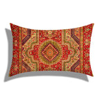 EMESA HOME Moroccan Geometric Short Plush Rectangular Cushion Cover