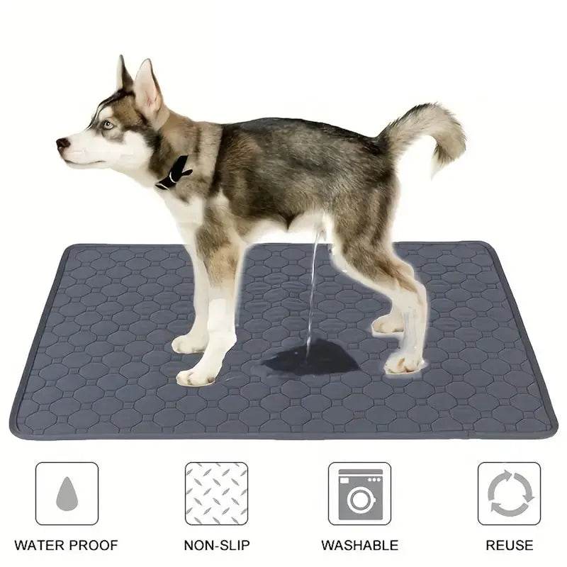 EMESA HOME Reusable Dog Pee Pad – Waterproof & Washable Pet Training Mat for Floor, Sofa, Car Seat & More