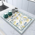 EMESA HOME Large Kitchen Super Absorbent Mat is designed to efficiently manage spills and drainage in your kitchen or bathroom - EMESA HOME™
