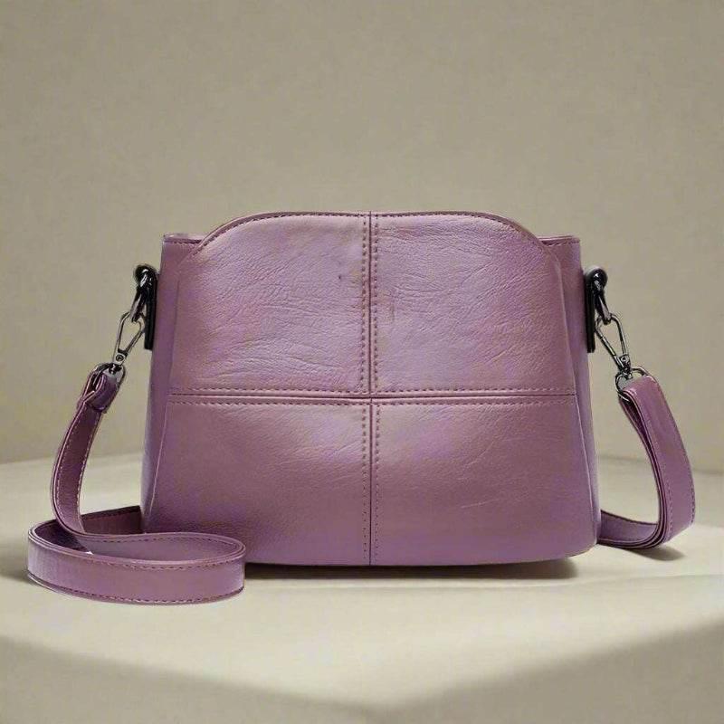 EMESA HOME Women's Bags Retro Design Crossbody Bag Trend Quality PU Leather Bucket Shoulder Bags Small Handbags for Women - EMESA HOME™