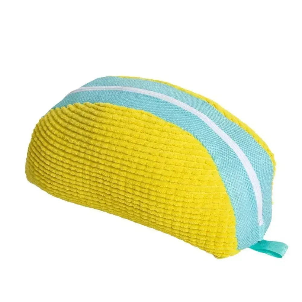 EMESA HOME Shoe Washing Machine Bag & Cleaning Brush Set – Durable Laundry Shoe Protector with Soft Bristle Brush - EMESA HOME™