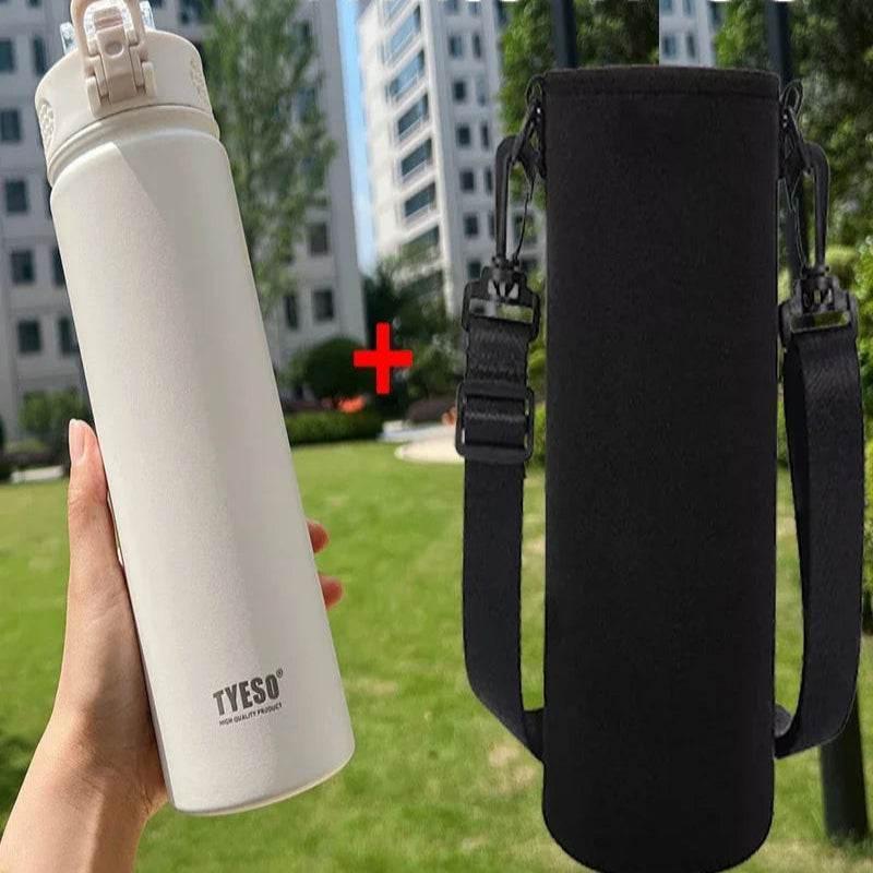 EMESA HOME Thermos Bottle With Straw Stainless Steel Thermal Cup Sports Water Bottles for Car, Keeps Drinks Cold or Hot Thermal Mug - EMESA HOME™