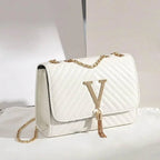 EMESA HOME Women’s Luxury Handbag – Small PU Leather Crossbody Shoulder Bag with Sequins, Casual & Elegant Purse - EMESA HOME™