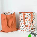 EMESA HOME Millet Wheat Fabric Shoulder Bag – Double-Sided, Dual-Use Cotton Linen, Female Canvas Totes for Shopping - EMESA HOME™
