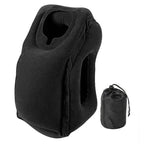 EMESA HOME PVC Inflatable Air Travel Pillow: Portable Neck Support for Airplane, Car, and Office Rest. - EMESA HOME™