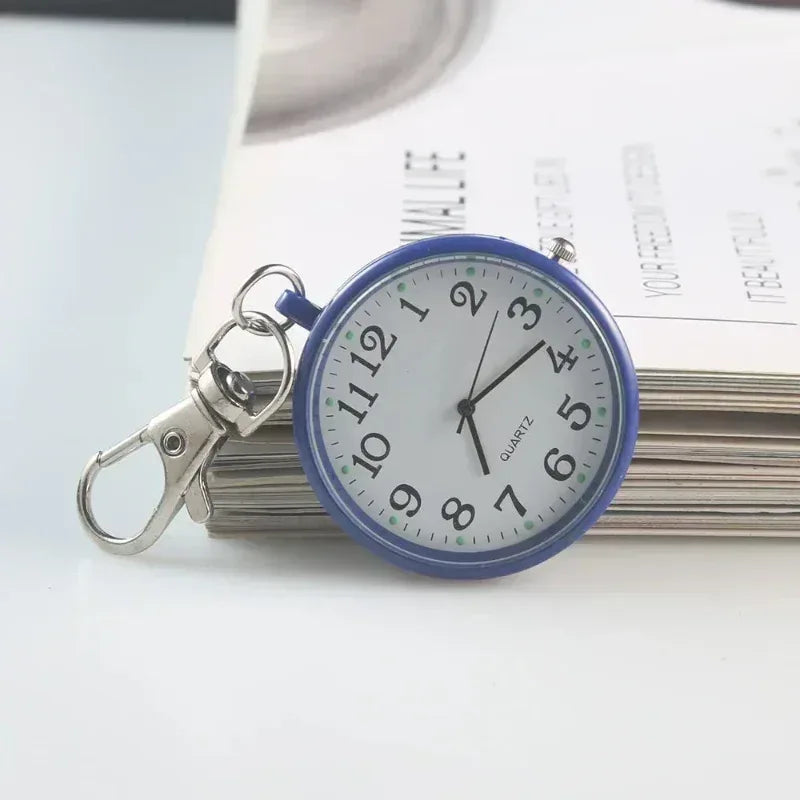 EMESA HOME Exquisite Quartz Pocket Watch Keychain – Nurse Student Chest Pendant Watch for Gift - EMESA HOME™