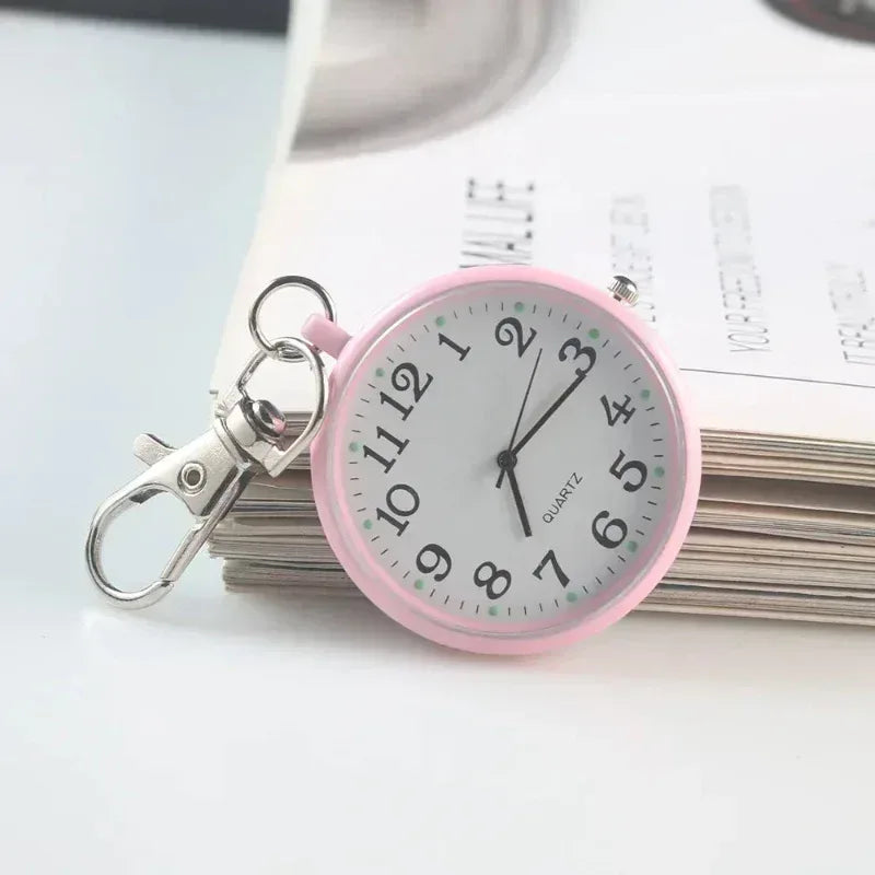 EMESA HOME Exquisite Quartz Pocket Watch Keychain – Nurse Student Chest Pendant Watch for Gift - EMESA HOME™