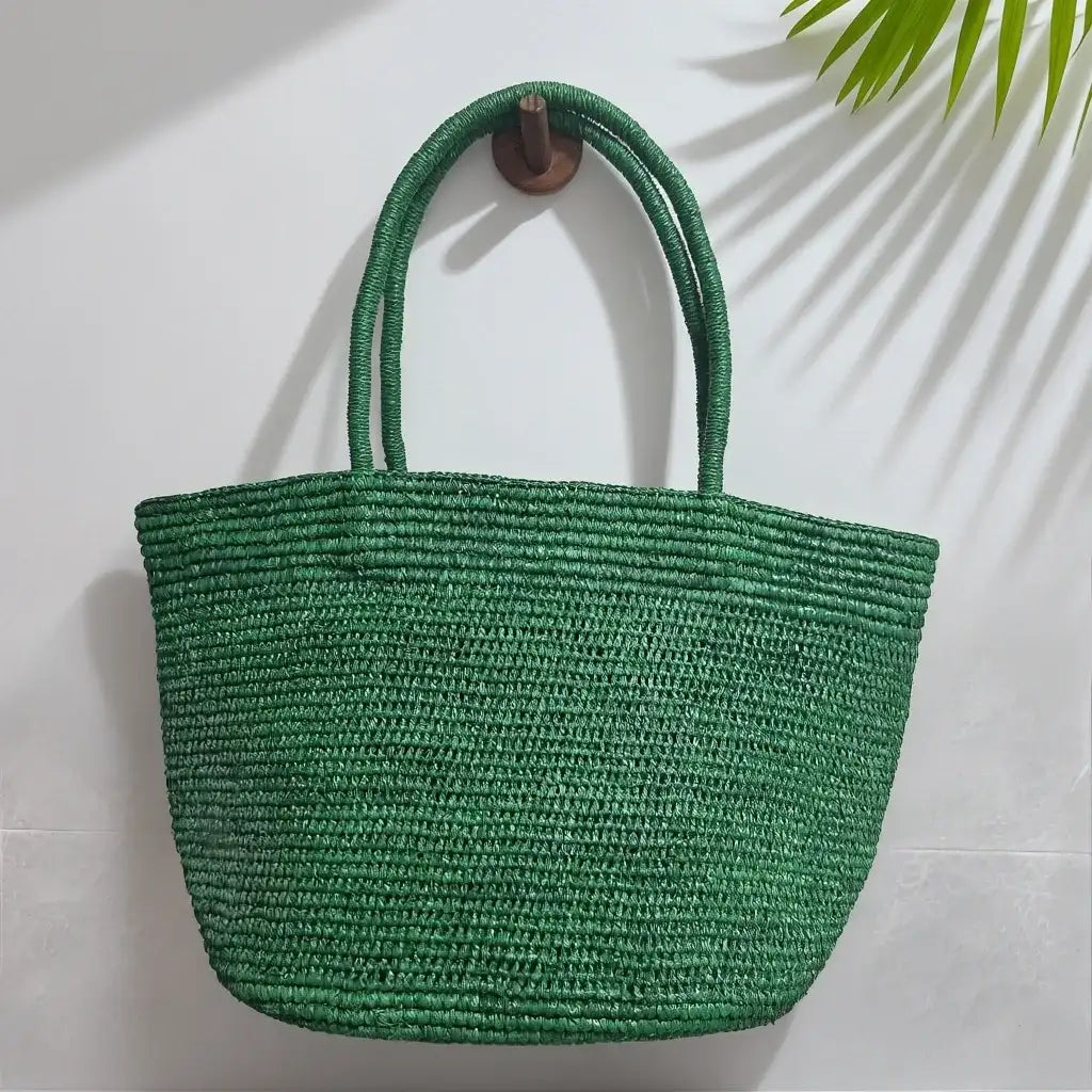 EMESA HOME 2026 Women’s Raffia Woven Tote Bag – Large Capacity Summer Shoulder Bag for Beach, Travel & Vacation