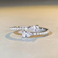 EMESA HOME Dainty Zirconia Ring – Chic Fashion Jewelry for Women, Engagement & Wedding Ceremony Accessory - EMESA HOME™