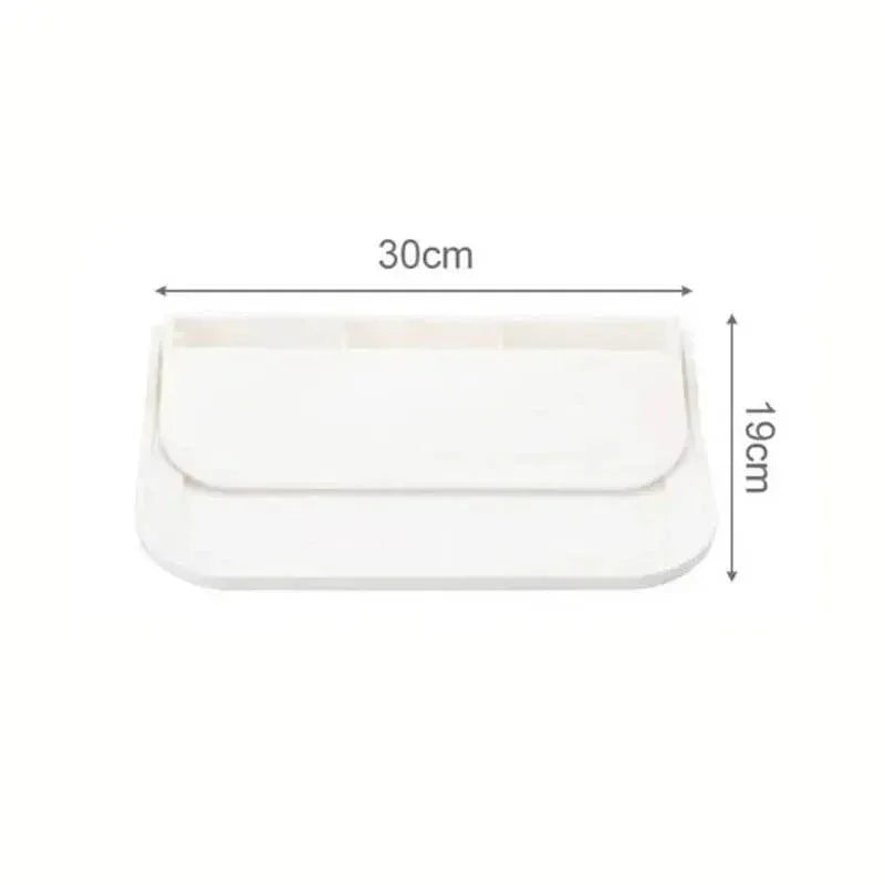 EMESA HOME Foldable Wall-mounted Shelf – No-Drill Storage Rack for Bathroom, Kitchen, Bedside, Phone & WiFi Router - EMESA HOME™