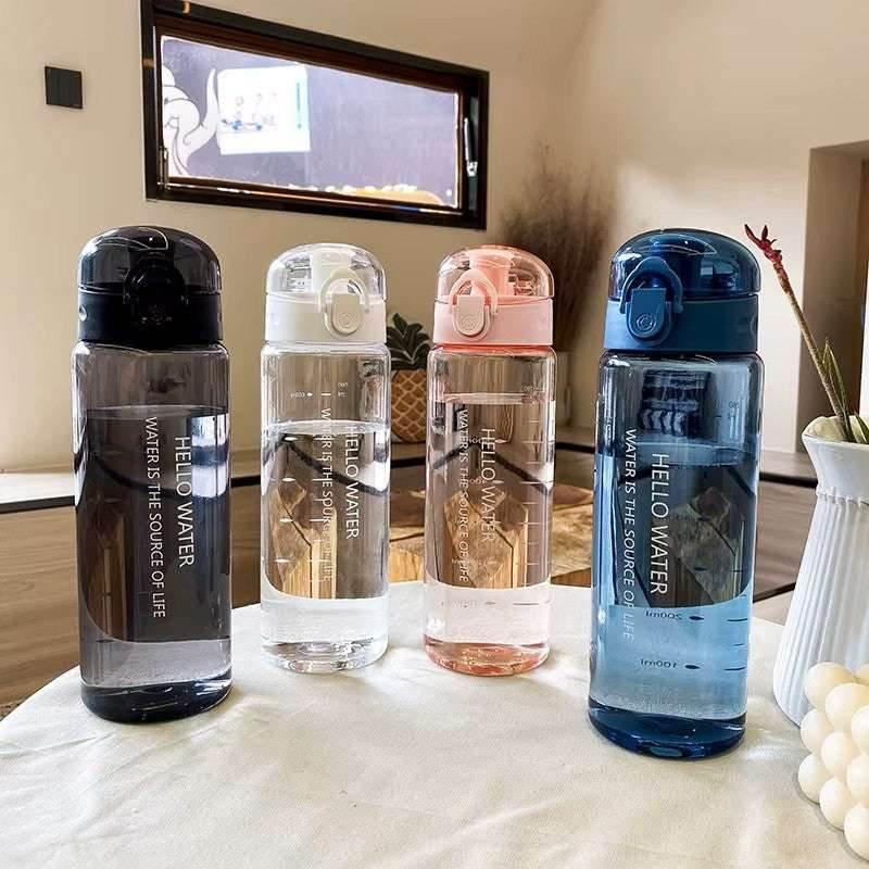EMESA HOME Plastic Sports Water Bottle – Anti-Fall Portable Cup for Primary School Students, Summer Tea-Making Drinkware - EMESA HOME™